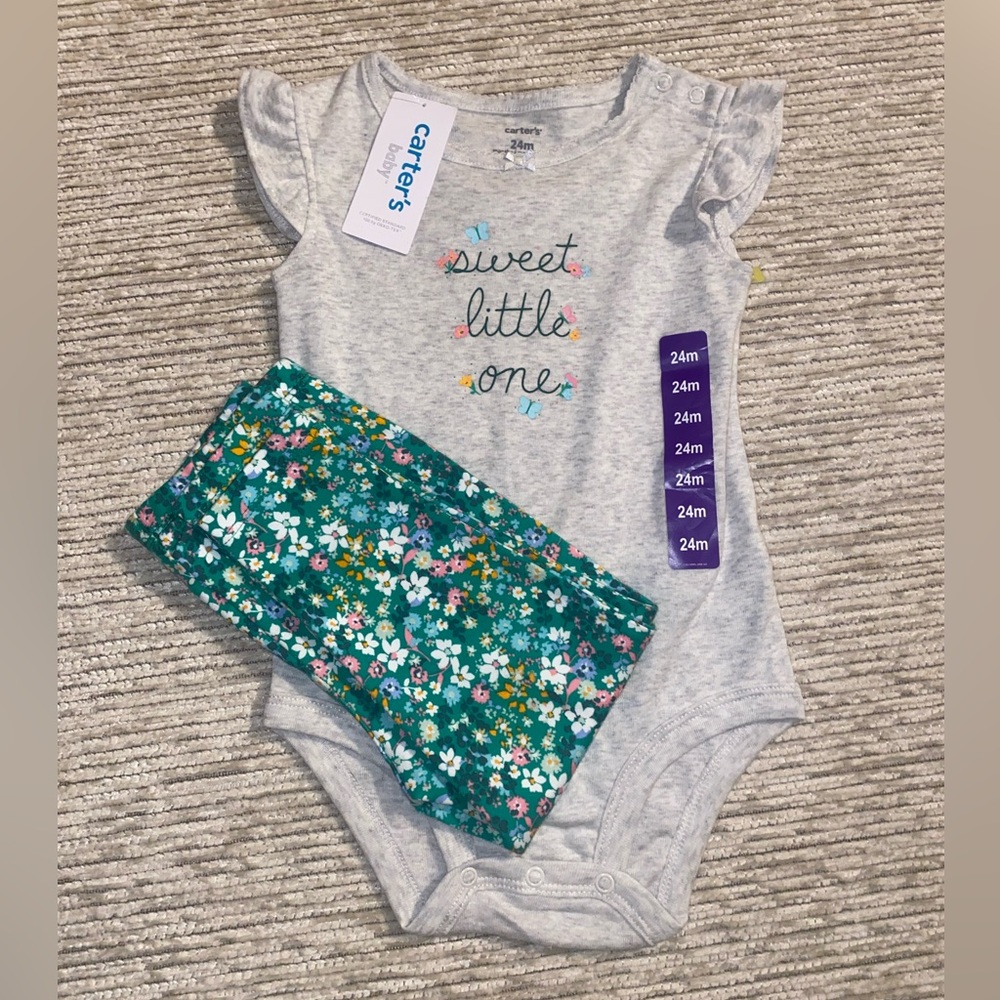 Carter’s Spring Floral Outfit 18M